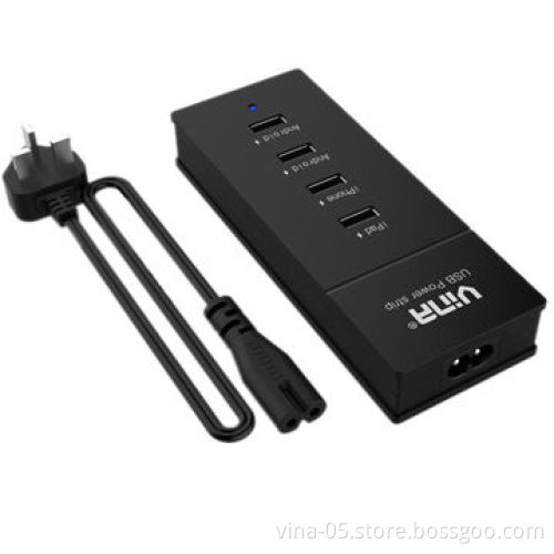 4 port desktop USB charger